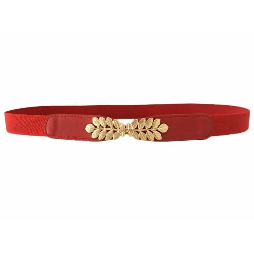 Keskeny női öv Elasztikus levelek 123602455