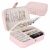 Ékszerdoboz, tok, szervező, rózsaszín doboz pd160r. 123610805