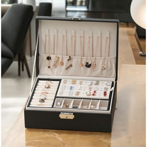 Ékszerdoboz, tok, rendező, fekete doboz pd155cz. 123610881