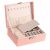 Ékszerdoboz, tok, szervező, doboz rózsaszín pd155r 123610941