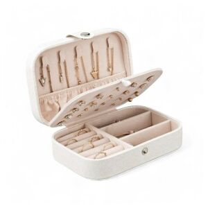 Ékszerdoboz, tok, szervező, fehér doboz pd160b.