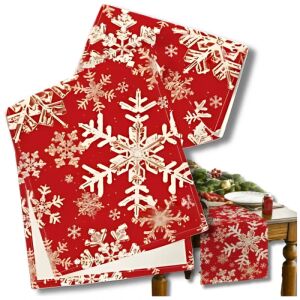 Karácsonyi terítő csillagokkal