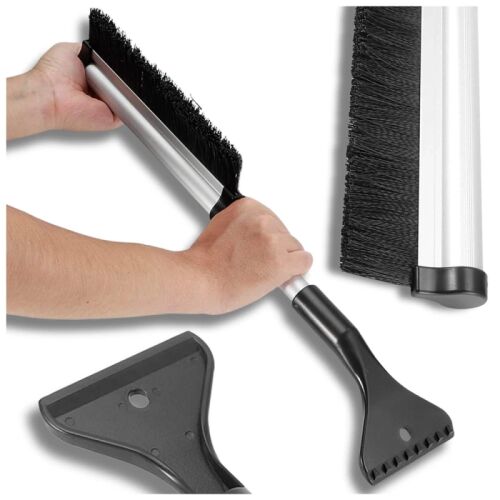 Teleszkópos hókefe és üvegkaparó 2 az 1-ben