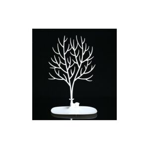 Kiállító állvány ékszerekhez nagy - nyaklánc, gyűrűk fehér fa e32b.