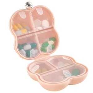 Rózsaszín rendszerező gyógyszerekhez és tablettákhoz 7 napra – praktikus és stílusos megoldás a gyógyszerek egyszerű rendszerezéséhez