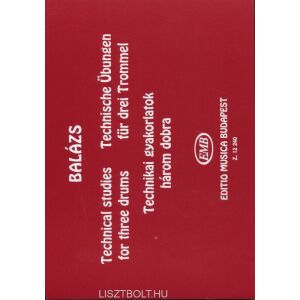 Balázs Oszkár: Technikai gyakorlatok 1. - három kisdobra 136099164 - Művészet & Építészet