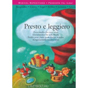 Presto e leggiero - zongoraetűdök minden hétre 136045220 - Művészet & Építészet