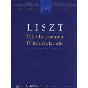 Liszt Ferenc: Valse-impromptu, Petite valse favorite 136047205 - Művészet & Építészet