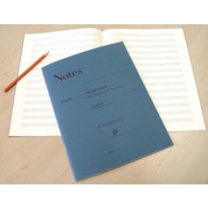 Hangjegyfüzet - nagy, 14 soros 136044733 - Művészet & Építészet