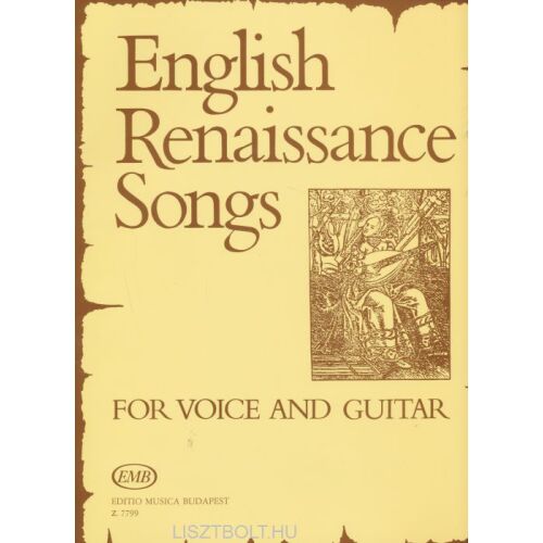 Angol reneszánsz dalok (ének-gitár) 136047817