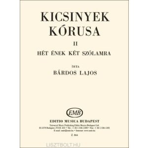 Bárdos Lajos: Kicsinyek kórusa 2. - Hét ének kétszólamra 136044919 - Művészet & Építészet