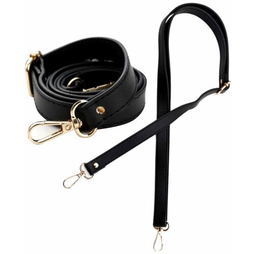 Állítható táskapánt eco bőrből, fekete, maximális hossza 120 cm 123621268