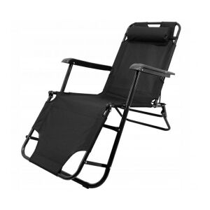 Garden Line Fekete Kerti Napozóágy - Napozóágy & Nyugágy