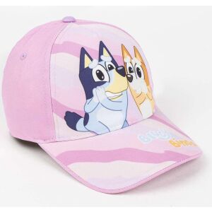 Disney Bluey różowa czapka baseballowa dla dzieci 3-6 lat, widok pod kątem - Moda i ubiór