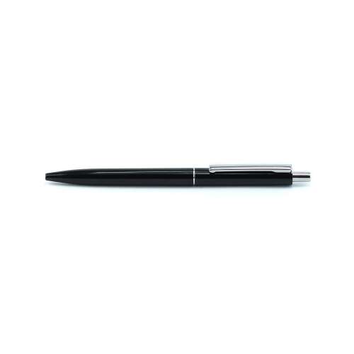 Kugelschreiber 0,8mm, Druckknopf Kunststoffgehäuse schwarz, bluering® z3, Schreibfarbe schwarz 41249799