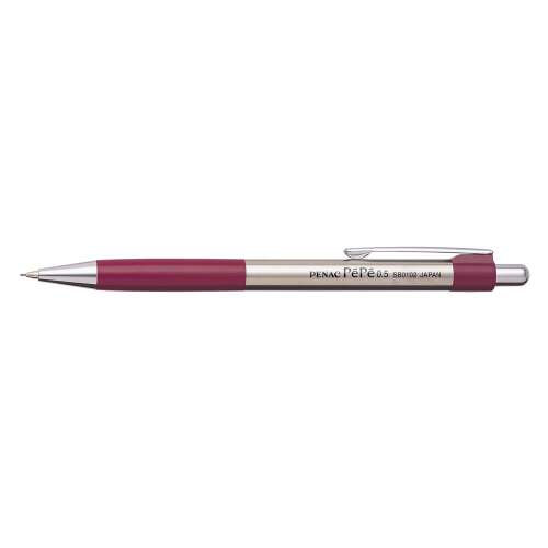Bleistiftspitzer 0,5mm, burgunderfarbenes Gehäuse, sb0102-06 Bleistiftmarkierung