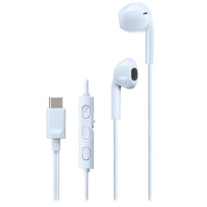 Căști JVC HA-FR17UCAU USB-C pentru sunet fără compromisuri cu microfon și control, culoare albastru deschis