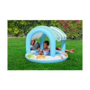 Bestway felfújható gyermekmedence tetővel, cukorka mintával, kisgyermekeknek - Bestway Gyerekmedence & Pancsoló