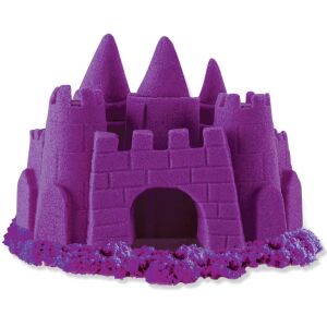 Lila Kinetic Sand kastély, Kinetic Sand-ből készült, formázható homok, ami soha nem szárad ki - Gyurma