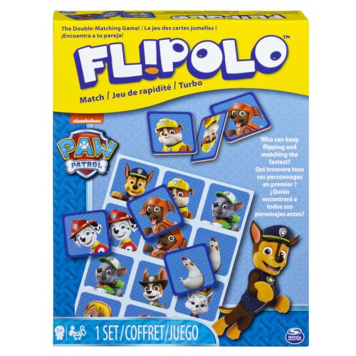 Paw Patrol Flipolo játék doboz, a rajzfilm karaktereivel - Társasjáték