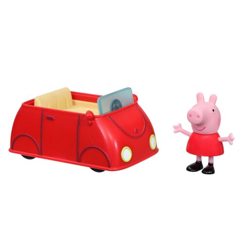 Peppa Malac Kis Piros Autó Peppa Malac figurával