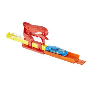 HOT WHEELS PIROS HORDOZHATÓ RAKÉTA ÉS AUTÓ KÉSZLET