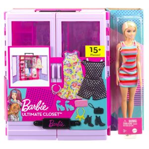 BARBIE A BARBIE BABÁK SZEKRÉNYE BARBIE BABÁVAL