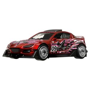 HOT WHEELS MAZDA 2004 RX8 CUSTOM 1:43 MÉRETARÁNYÚ HOT WHEELS FÉM VISSZAHÚZHATÓ AUTÓ