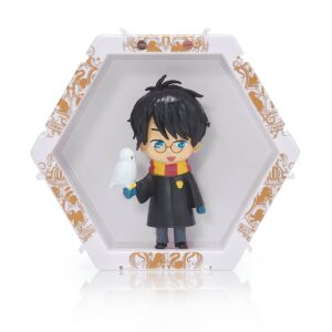 WOW! PODS Figurină de colecție Harry Potter și Hedwig cu funcție de iluminare - Produs Fan Gaming