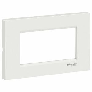 Rama 4 module plata, alba, Schneider Easy Styl 123667711 - Rame pentru întrerupătoare
