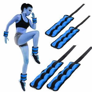 Pufo fitness készlet 2 súllyal csuklóhoz vagy lábhoz, 2 x 1 kg 123668401 - Csukló- & Bokasúly