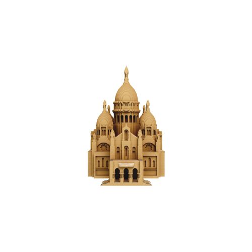 3D Puzzle, Basilika Sacre-Coeur, Karton, 146 Teile 123668911