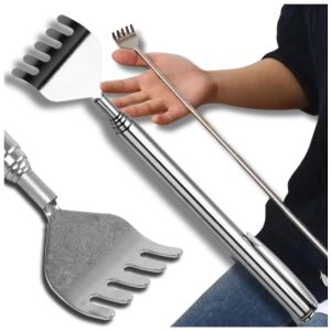 Teleszkópos fém hátsó markoló - masszázskaparó