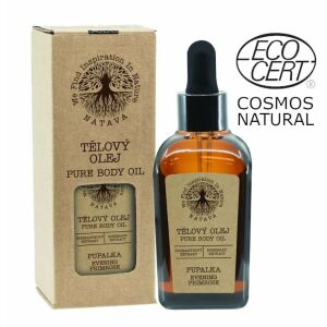 Ulei de corp cu primula de seară Natava 50ml, îngrijire naturală a pielii sensibile - Ulei de corp