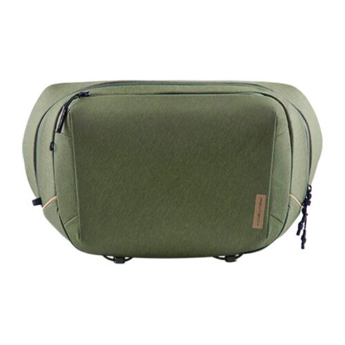 PGYTECH OneGo Solo V2 6L shoulder bag in mohave green, front view