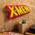 Marvel X-Men logós lámpa, falra szerelhető, világító, piros és sárga, szuperhős, képregény, dekoráció, ajándék