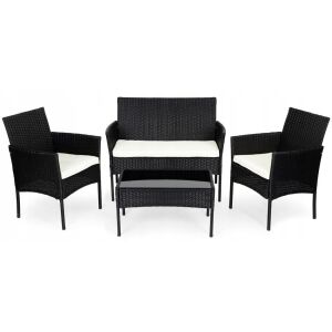 Garden furniture set for 4 people + cushions 123710294