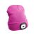 Sixtol sapka LED-es fejlámpával, újratölthető rózsaszín 123714926