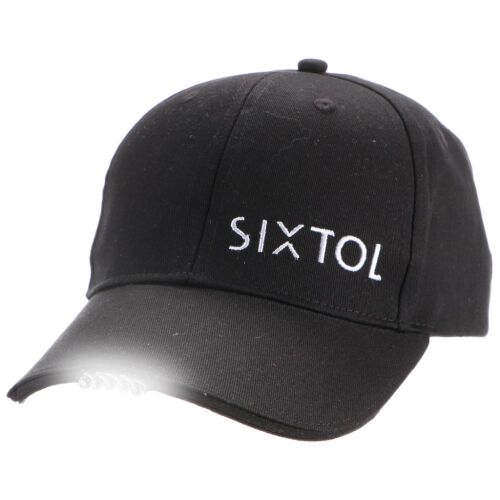 Sixtol LED siltes sapka B-CAP 25lm lámpával, újratölthető, USB, fekete 123715139
