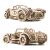 Ugears játék - 3D fa mechanikus kirakós Driftelő versenyautó Cobra 123715831