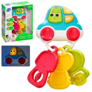 KULCSTARTÓ AUTÓ ALAKÚ KULCSOKKAL 136251462 - Csörgő