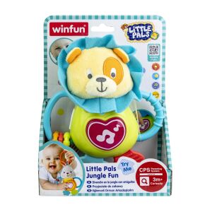 WINFUN KÁBÍTÓ OROSZLÁN HANGOKKAL ÉS FÉNYEKKEL 136294036 - Csörgő