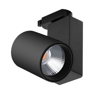 LED-Schienenstrahler 30W, Braytron, 2600lm, warmes Licht (3000K), Schwarz