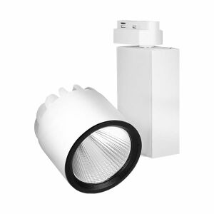 LED pásový reflektor 30W, Braytron, 2600lm, studené svetlo (5000K), biely 123754727 - Bodové svetlá