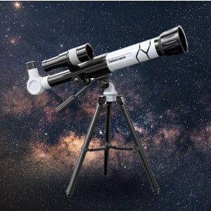 Telescop cu Trepied, Zoom 40x, IPX4, Plastic și Sticlă FMC, Alb 123754771 - Telescop