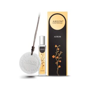 Areon Home Perfumes Aurum keramický a sprejový osviežovač vzduchu s balením - Areon Osviežovače vzduchu do auta