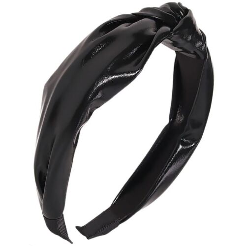 Elegáns női hajturbán széles csomóval, 16 cm, műanyag, 3,5 cm 123757872