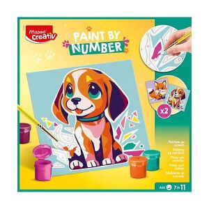 Maped Creativ számfestő készlet - Kutya és róka 123759287 - Maped