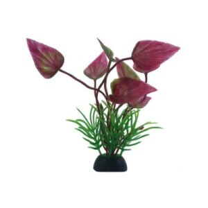 Sada 5 umelých akváriových rastlín, 10 cm 123755723 - Dekorácie do akvária