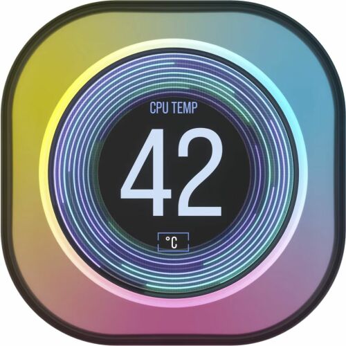 Corsair iCUE LINK LCD Hőmérséklet-kijelző Modul 123782475